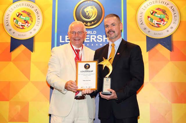 Dubai Duty Free presented with the Best Corporate Social Responsibility Leadership Award