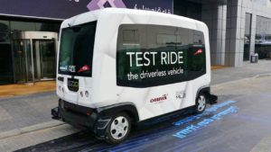 Driverless car dubai