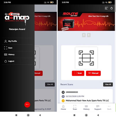 A-Map smart app