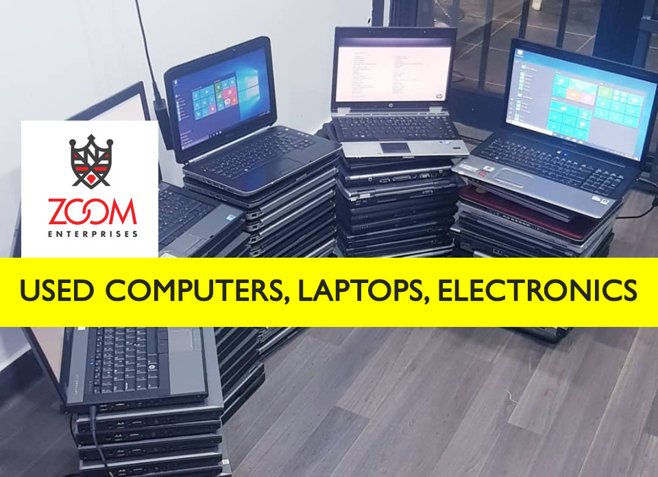 Zoom Enterprises: Wholesaler of used computers, laptops & electronics
