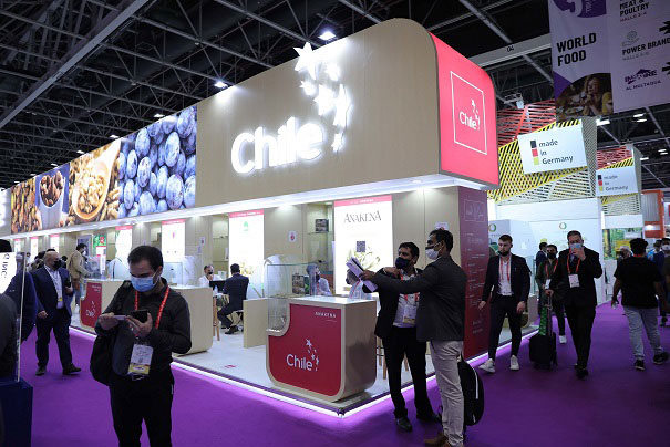 Chile at Gulfood: 22 companies look at market expansion in the Middle East