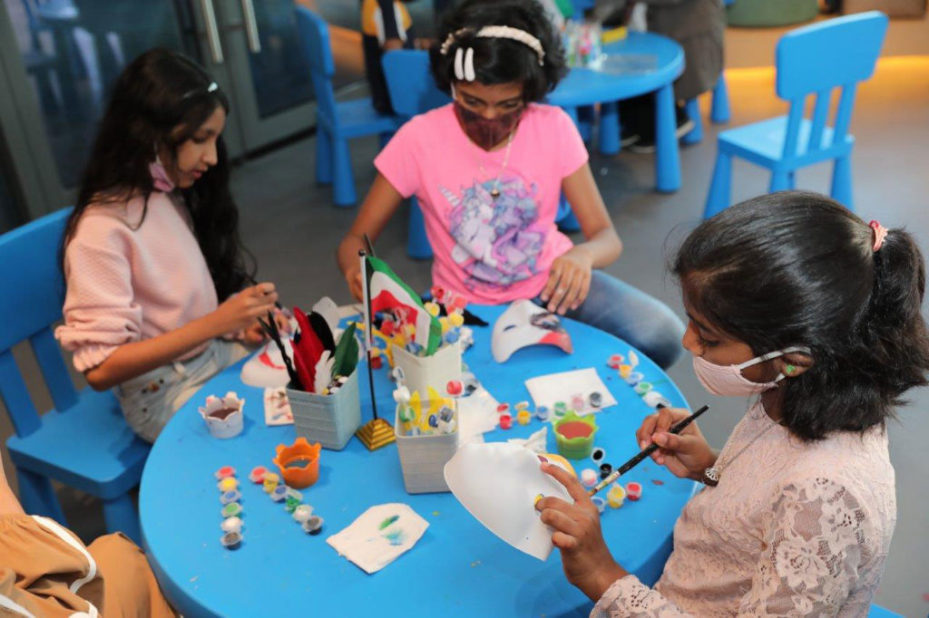 Kuwait pavilion Children workshop expo