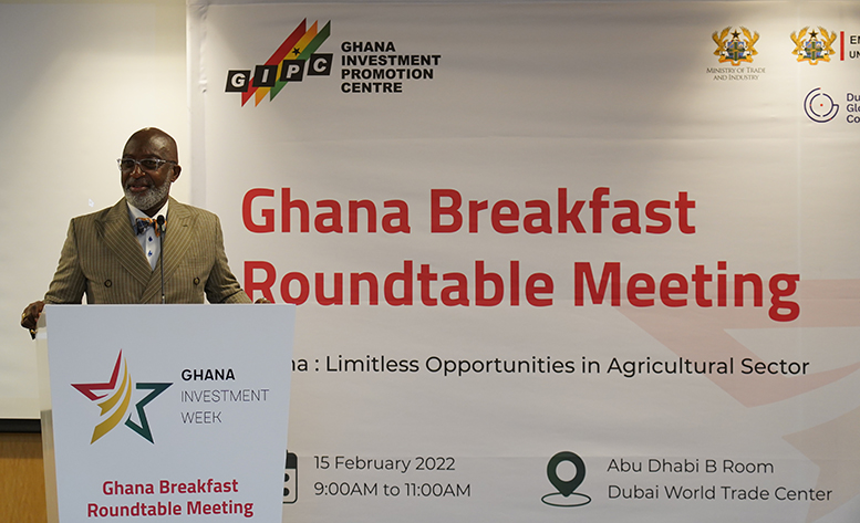 Ghana showcases investment opportunities in  Agro industries