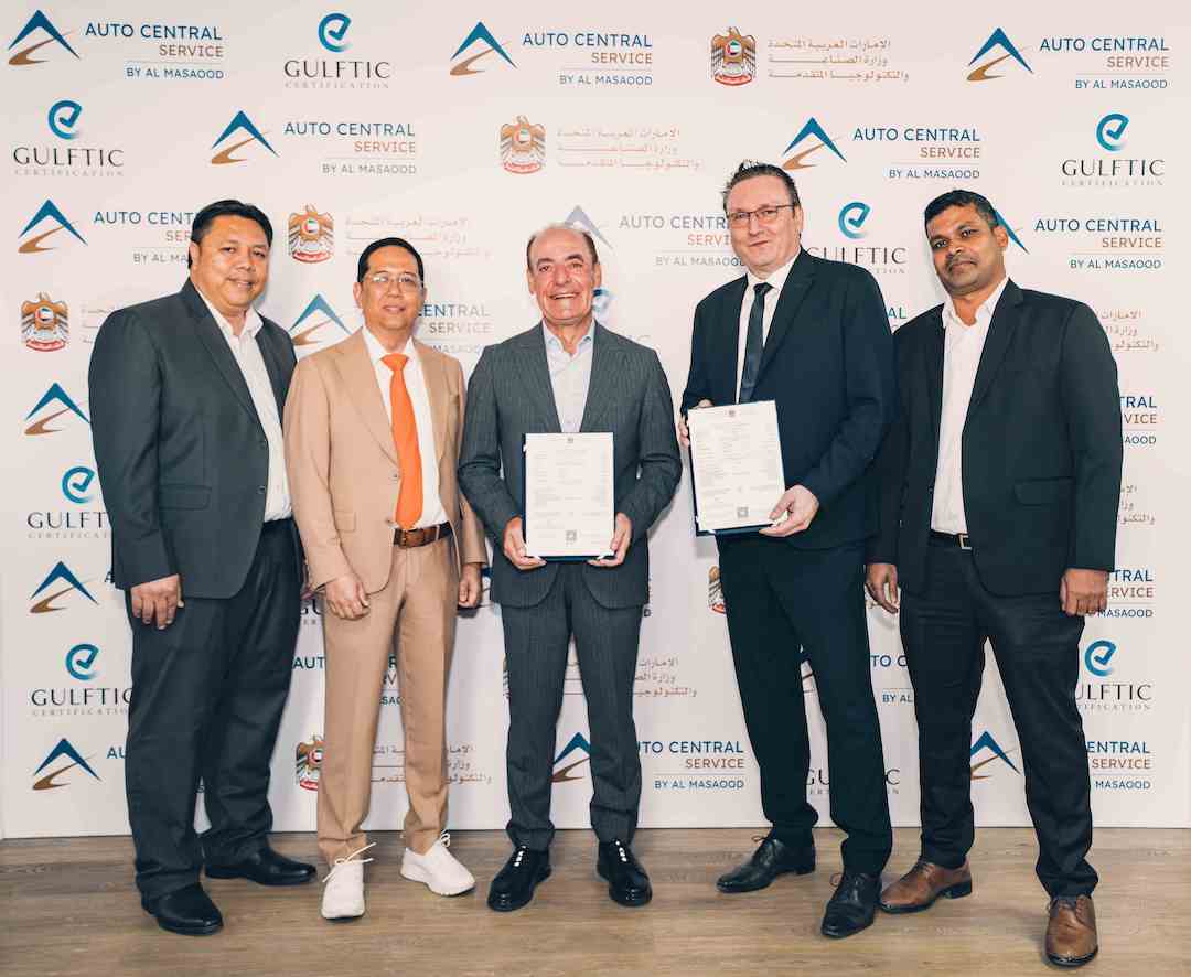 Al Masaood’s Auto Central Awarded 5-Star Vehicle Workshop Rating by MOIAT
